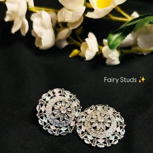 Fairy Studs_Diamond cut