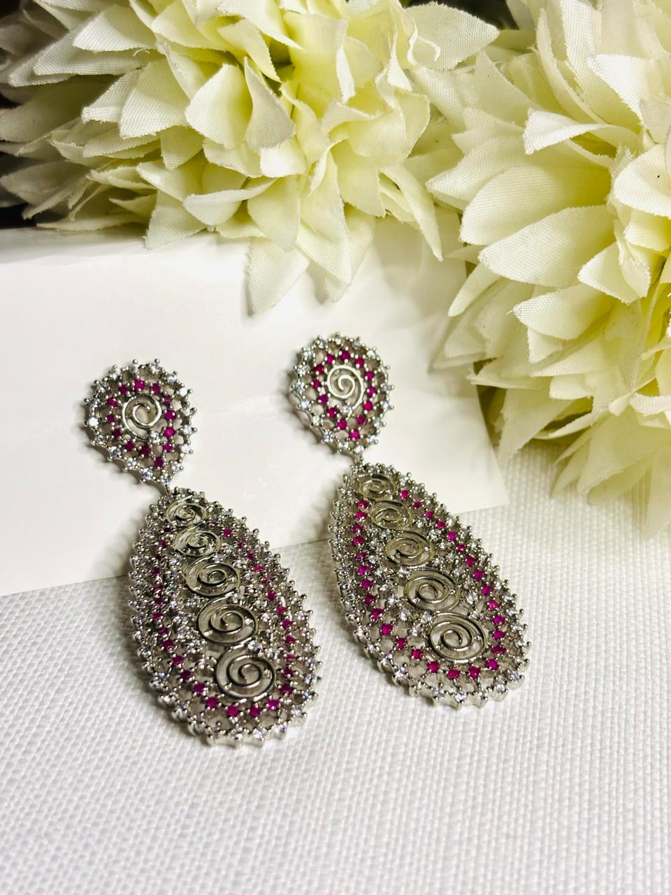Moonlit Cascade Earrings